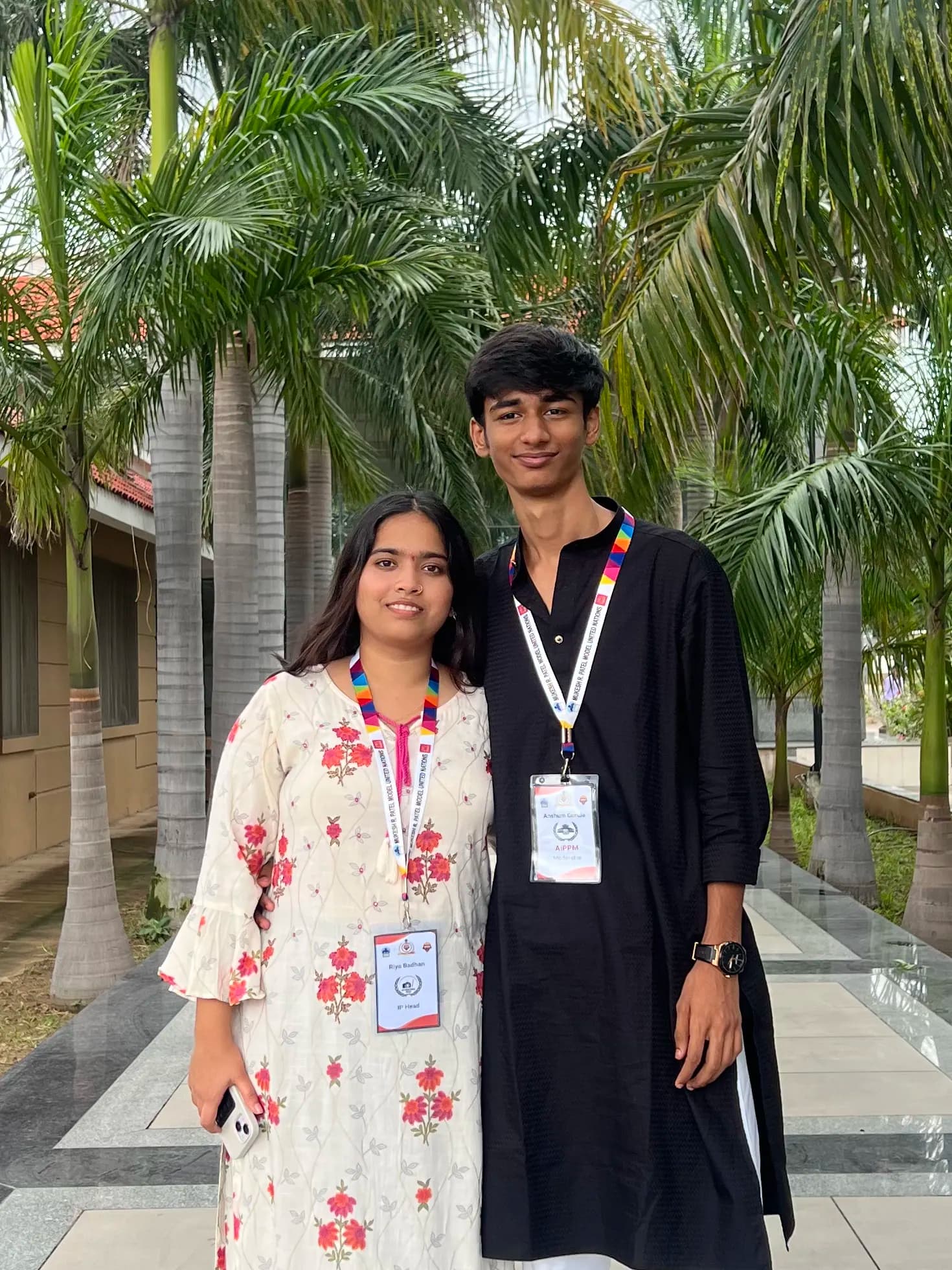 Founders Anshum and  Riya